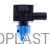 Single nozzle holder (RAU-system, single hose connector)