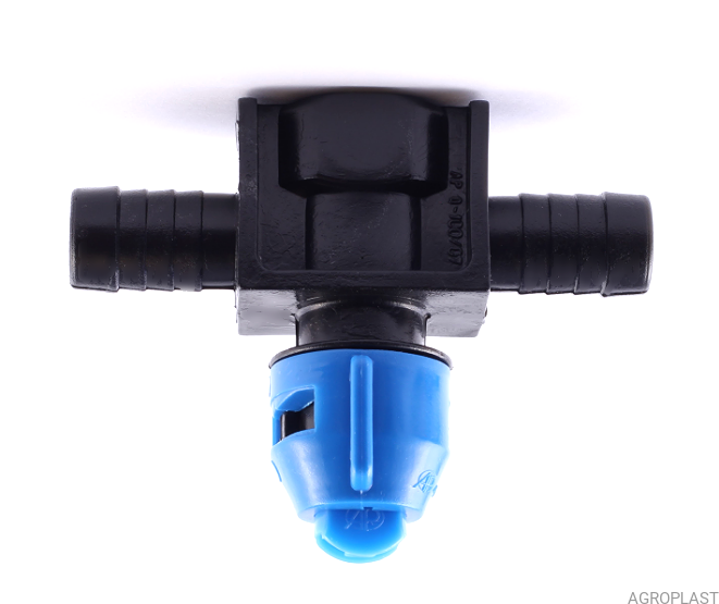 Single nozzle holder (RAU-system, double hose connector)