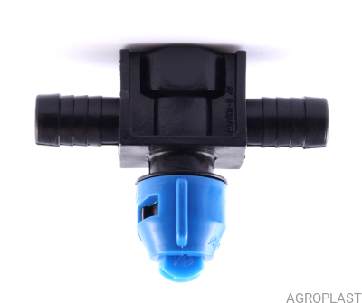 Single nozzle holder (RAU-system, double hose connector)