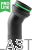 ø32/30° Elbow - 1 ½” fastening