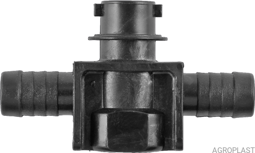 Single nozzle holder (RAU-system, double hose connector)