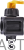 Bloc secțiune distribuitor pulverizator HD (galben)