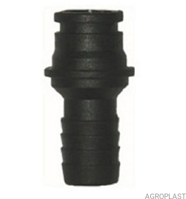 Fișă simplă Ø 12,5 fixare cu piulița 3/4” (1)