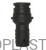 Fișă simplă Ø 12,5 fixare cu piulița 3/4” (1)