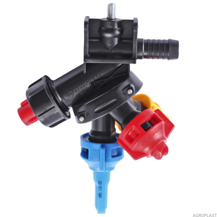 Głowica obrotowa 3-Pozycyjna Proline na wąż (końcowe) System ARAG 227553.png