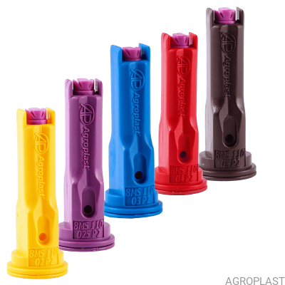 Dual spray air-injector nozzle 8MS110P2