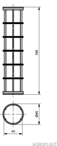 Inserție/sită filtru distribuitor