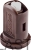 Dual spray Air-Injector ceramic Nozzle 6MSC2