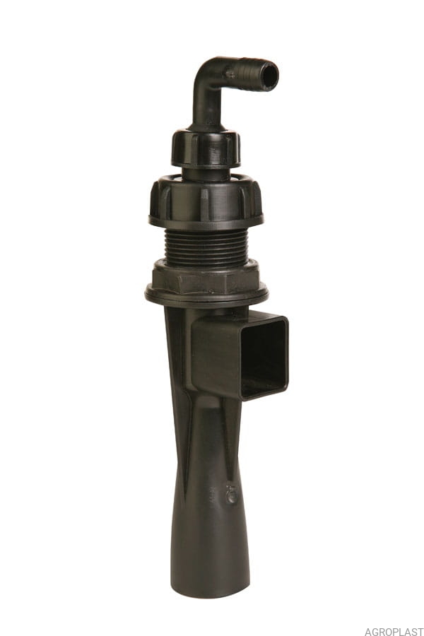 Mieszadło hydrauliczne regulowane niepieniące