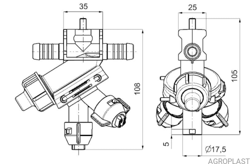 Głowica AP 0-100/G07/K (NKP)