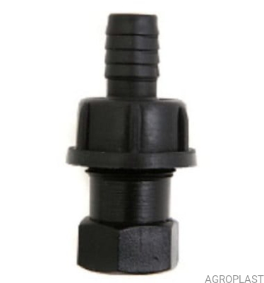 Boom connector M22x2.5 with a nut ¾”