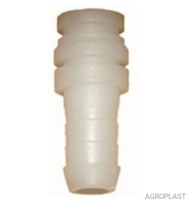Straight plug ø 12,5 – pin fastening
