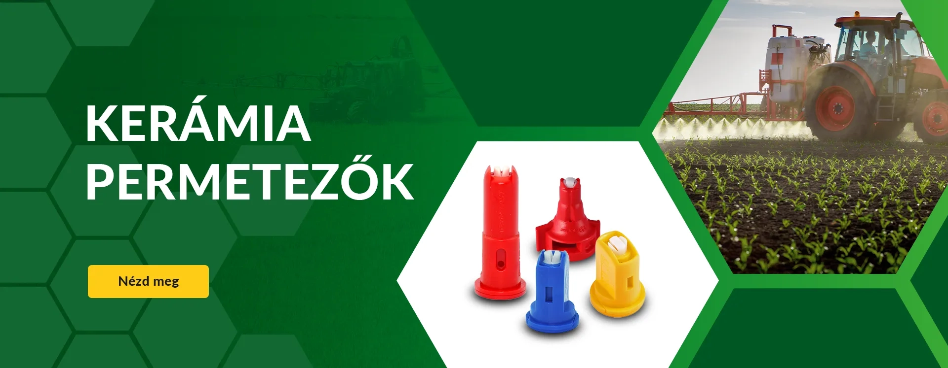 Az első lengyel kerámia permetezőfúvókák